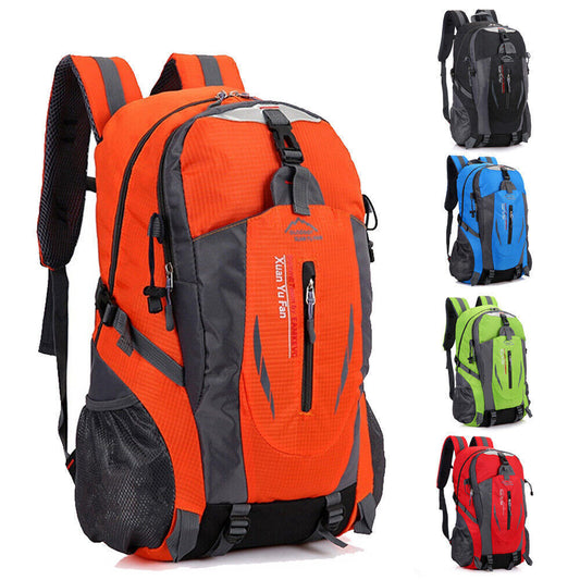 40L Large Waterproof Backpack Bag Camping Walking Hiking Outdoor Travel Rucksack