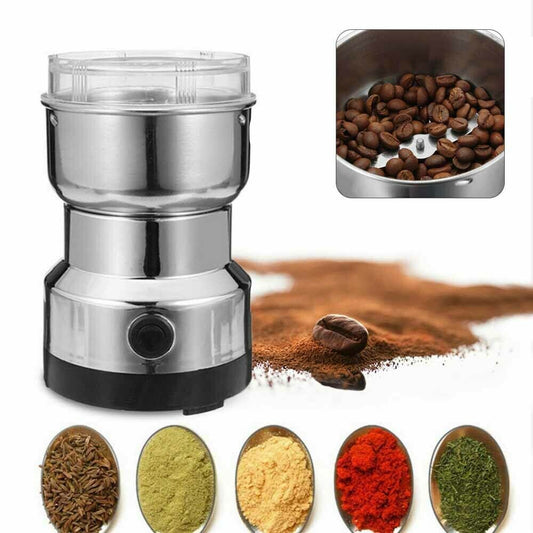 Electric Coffee Grinder Grinding Milling Nut Bean Spice Matte Blade Blender